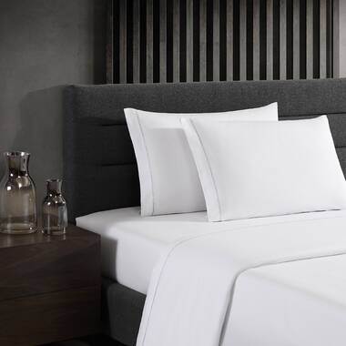 Vera Wang Zig Zag White Reversible Modern & Contemporary Comforter